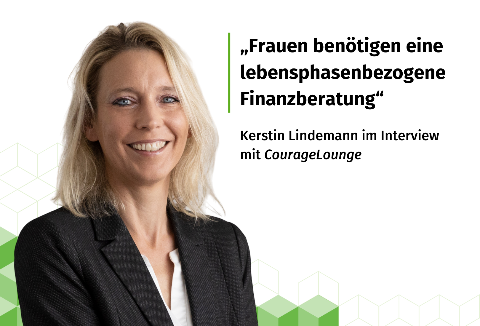 Interview mit Kerstin Lindemann zum Thema Honorarberatung für Frauen