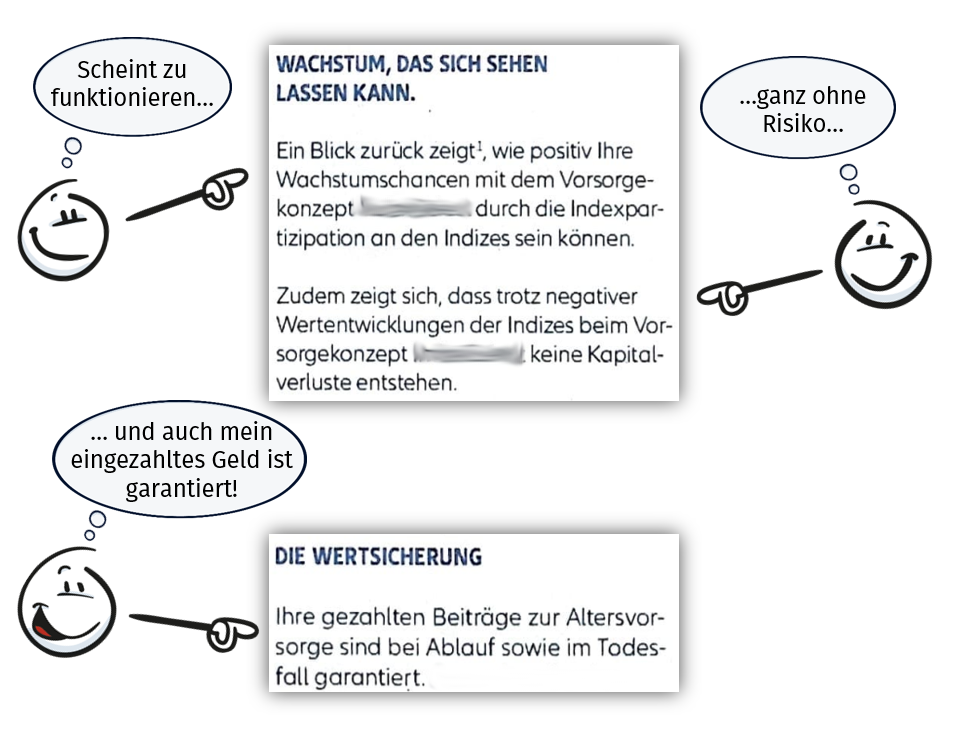 Auszug aus Informationsblatt 2