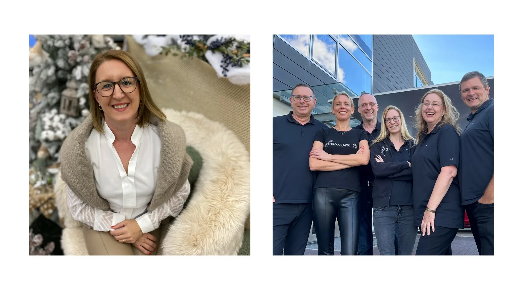 Ramona Liga-Thiyab & Das Berater-Team der revaluate-AG